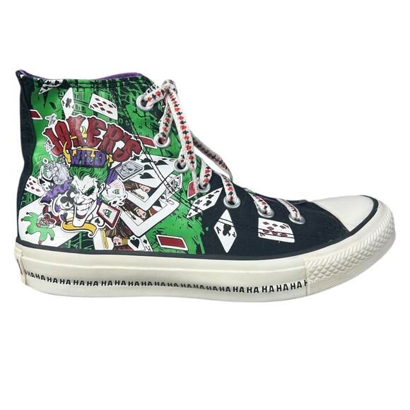 Rare Limited Edition Converse Unisex Jokers Wild High Top Sneaker Size M 6 W 8 - Picture 3 of 11